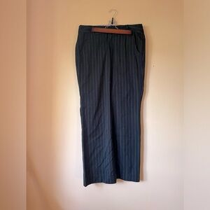 Fox - Black & White Striped Pants - Low Rise - Flare legs. Women's - Size 9